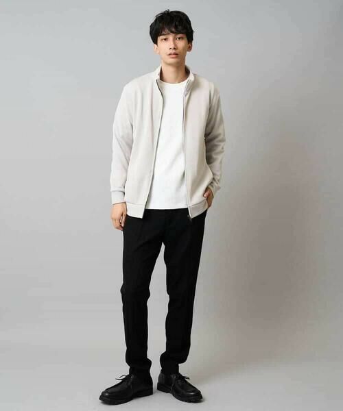 a.v.v / アー・ヴェ・ヴェ カーディガン・ボレロ | 【イージーケア/毛玉になりにくい】アゼダブルフェイススタンドカラーカーディガン【ストレッチ/洗濯機で洗える】 | 詳細6