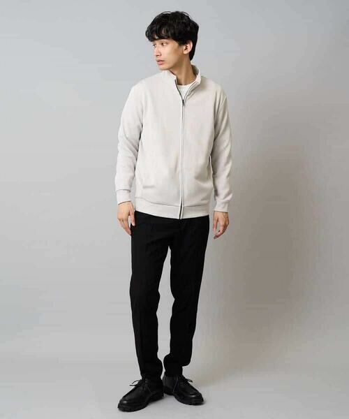 a.v.v / アー・ヴェ・ヴェ カーディガン・ボレロ | 【イージーケア/毛玉になりにくい】アゼダブルフェイススタンドカラーカーディガン【ストレッチ/洗濯機で洗える】 | 詳細8