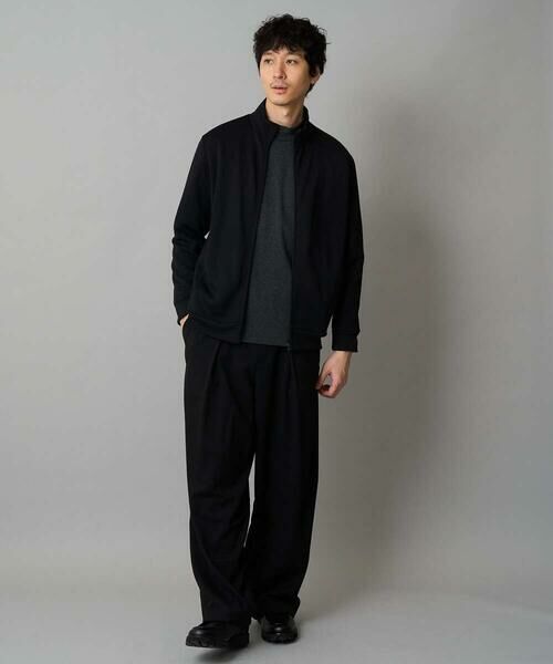 a.v.v / アー・ヴェ・ヴェ カーディガン・ボレロ | 【イージーケア/毛玉になりにくい】アゼダブルフェイススタンドカラーカーディガン【ストレッチ/洗濯機で洗える】 | 詳細9