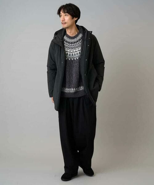 a.v.v / アー・ヴェ・ヴェ ニット・セーター | 【洗える】モール求心柄クルーネックニット | 詳細16