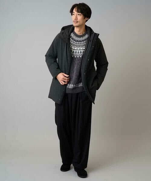 a.v.v / アー・ヴェ・ヴェ ニット・セーター | 【洗える】モール求心柄クルーネックニット | 詳細17