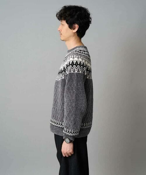 a.v.v / アー・ヴェ・ヴェ ニット・セーター | 【洗える】モール求心柄クルーネックニット | 詳細27