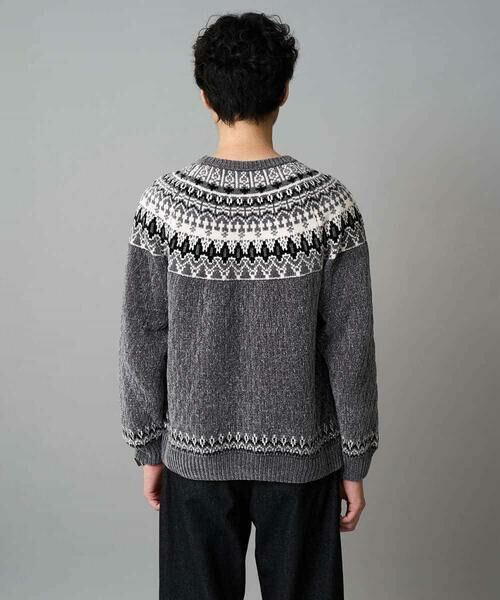 a.v.v / アー・ヴェ・ヴェ ニット・セーター | 【洗える】モール求心柄クルーネックニット | 詳細28