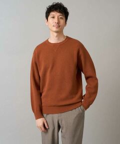 a.v.v / アー・ヴェ・ヴェ ニット・セーター | 【洗濯機で洗える】ダブルフェイスクルーネックニット