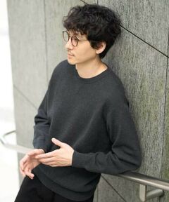 a.v.v / アー・ヴェ・ヴェ ニット・セーター | 【洗濯機で洗える】ダブルフェイスクルーネックニット
