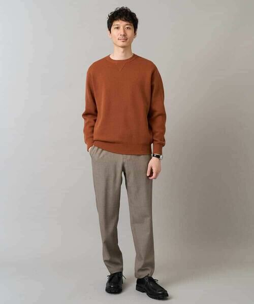 a.v.v / アー・ヴェ・ヴェ ニット・セーター | 【洗濯機で洗える】ダブルフェイスクルーネックニット | 詳細1