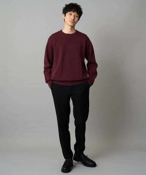 a.v.v / アー・ヴェ・ヴェ ニット・セーター | 【洗濯機で洗える】ダブルフェイスクルーネックニット | 詳細13