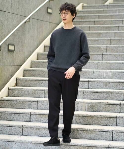 a.v.v / アー・ヴェ・ヴェ ニット・セーター | 【洗濯機で洗える】ダブルフェイスクルーネックニット | 詳細24