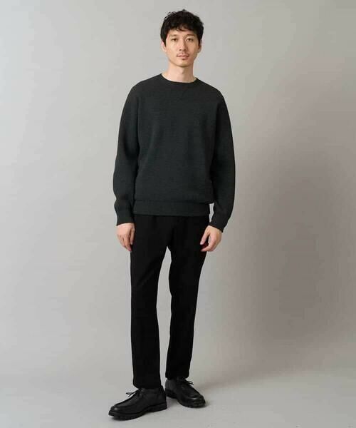 a.v.v / アー・ヴェ・ヴェ ニット・セーター | 【洗濯機で洗える】ダブルフェイスクルーネックニット | 詳細27