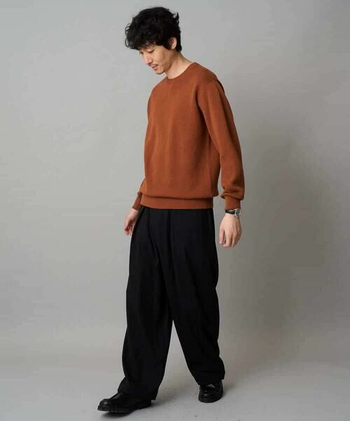 a.v.v / アー・ヴェ・ヴェ ニット・セーター | 【洗濯機で洗える】ダブルフェイスクルーネックニット | 詳細9