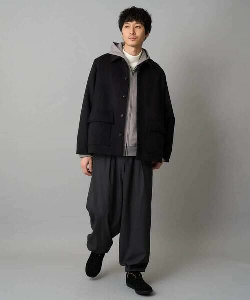 a.v.v / アー・ヴェ・ヴェ その他アウター | フェイクウールワイドシルエットカバーオール | 詳細10