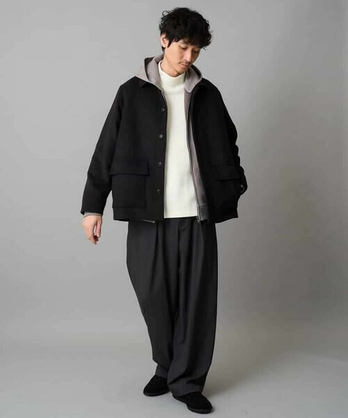 a.v.v / アー・ヴェ・ヴェ その他アウター | フェイクウールワイドシルエットカバーオール | 詳細13