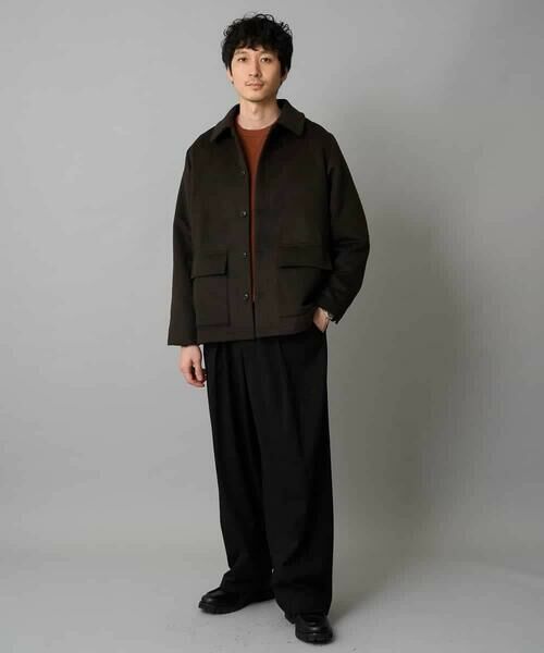 a.v.v / アー・ヴェ・ヴェ その他アウター | フェイクウールワイドシルエットカバーオール | 詳細2