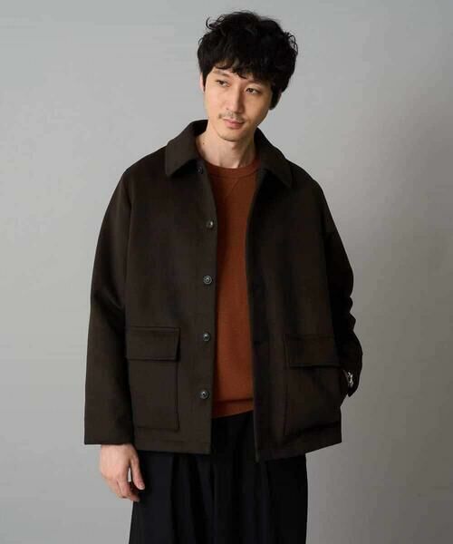 a.v.v / アー・ヴェ・ヴェ その他アウター | フェイクウールワイドシルエットカバーオール | 詳細20