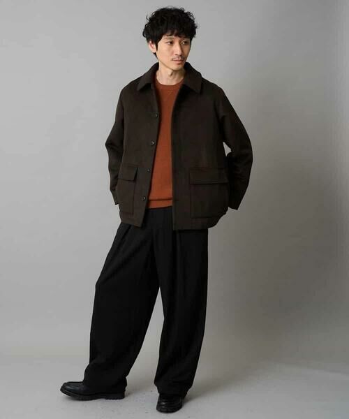 a.v.v / アー・ヴェ・ヴェ その他アウター | フェイクウールワイドシルエットカバーオール | 詳細3