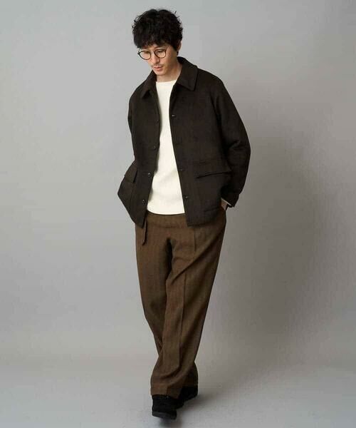 a.v.v / アー・ヴェ・ヴェ その他アウター | フェイクウールワイドシルエットカバーオール | 詳細7