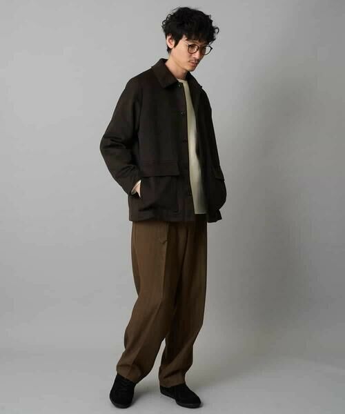 a.v.v / アー・ヴェ・ヴェ その他アウター | フェイクウールワイドシルエットカバーオール | 詳細9