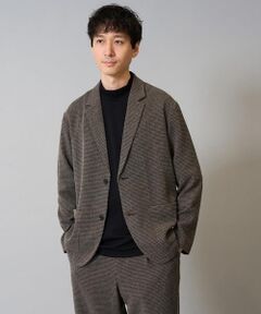a.v.v / アー・ヴェ・ヴェ テーラードジャケット | 【イージーケア/シワになりにくい】ツイードストレッチテーラードジャケット【洗濯機で洗える】