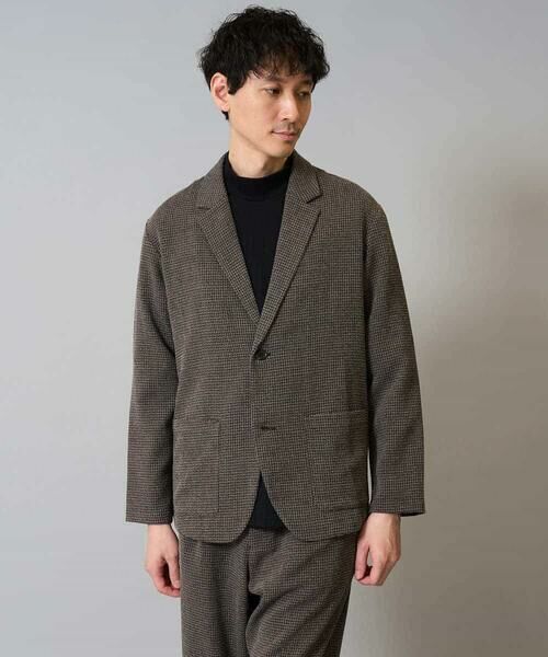 a.v.v / アー・ヴェ・ヴェ テーラードジャケット | 【イージーケア/シワになりにくい】ツイードストレッチテーラードジャケット【洗濯機で洗える】 | 詳細10