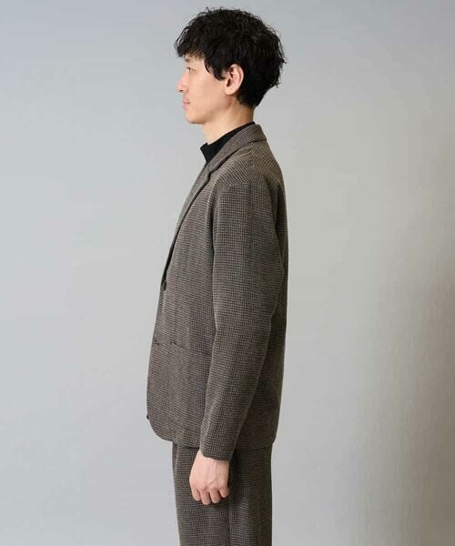a.v.v / アー・ヴェ・ヴェ テーラードジャケット | 【イージーケア/シワになりにくい】ツイードストレッチテーラードジャケット【洗濯機で洗える】 | 詳細12