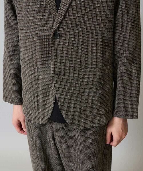 a.v.v / アー・ヴェ・ヴェ テーラードジャケット | 【イージーケア/シワになりにくい】ツイードストレッチテーラードジャケット【洗濯機で洗える】 | 詳細17