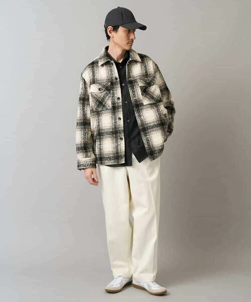 a.v.v / アー・ヴェ・ヴェ その他アウター | 【イージーケア/洗濯機で洗える】ツイードCPOジャケット | 詳細10