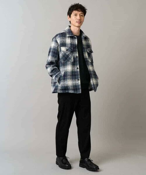 a.v.v / アー・ヴェ・ヴェ その他アウター | 【イージーケア/洗濯機で洗える】ツイードCPOジャケット | 詳細12