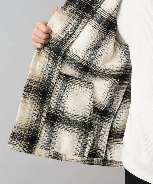 a.v.v / アー・ヴェ・ヴェ その他アウター | 【イージーケア/洗濯機で洗える】ツイードCPOジャケット | 詳細30