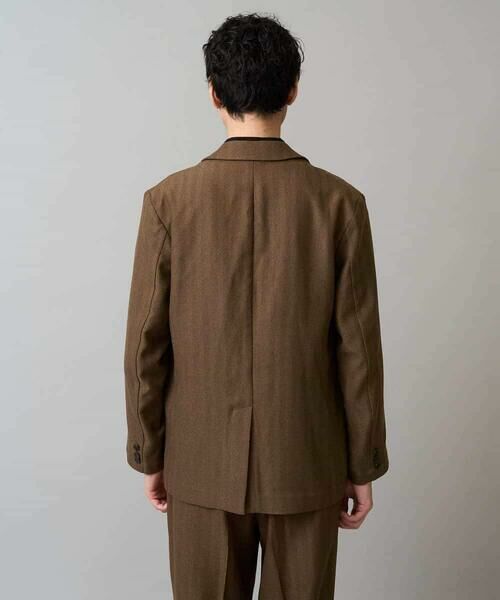 a.v.v / アー・ヴェ・ヴェ テーラードジャケット | 【イージーケア/毛玉になりにくい】LANATECヘリンボーンダブルブレストジャケット【ストレッチ/洗濯機で洗える】 | 詳細19
