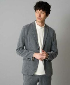 a.v.v / アー・ヴェ・ヴェ テーラードジャケット | 【雑誌MonoMax12月号掲載】LANATECヘリンボーンテーラードジャケット【イージーケア/毛玉になりにくい/洗濯機で洗える/ストレッチ】