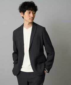 a.v.v / アー・ヴェ・ヴェ テーラードジャケット | 【雑誌MonoMax12月号掲載】LANATECヘリンボーンテーラードジャケット【イージーケア/毛玉になりにくい/洗濯機で洗える/ストレッチ】