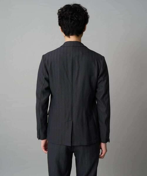 a.v.v / アー・ヴェ・ヴェ テーラードジャケット | LANATECヘリンボーンテーラードジャケット【イージーケア/毛玉になりにくい/洗濯機で洗える/ストレッチ】 | 詳細21