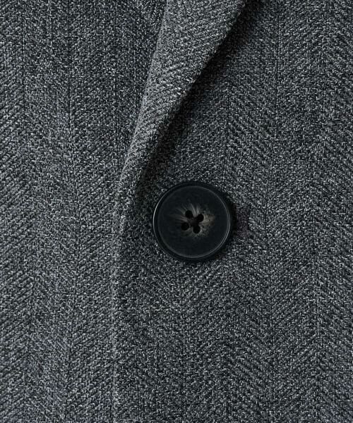 a.v.v / アー・ヴェ・ヴェ テーラードジャケット | LANATECヘリンボーンテーラードジャケット【イージーケア/毛玉になりにくい/洗濯機で洗える/ストレッチ】 | 詳細28