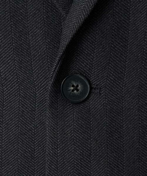 a.v.v / アー・ヴェ・ヴェ テーラードジャケット | LANATECヘリンボーンテーラードジャケット【イージーケア/毛玉になりにくい/洗濯機で洗える/ストレッチ】 | 詳細29