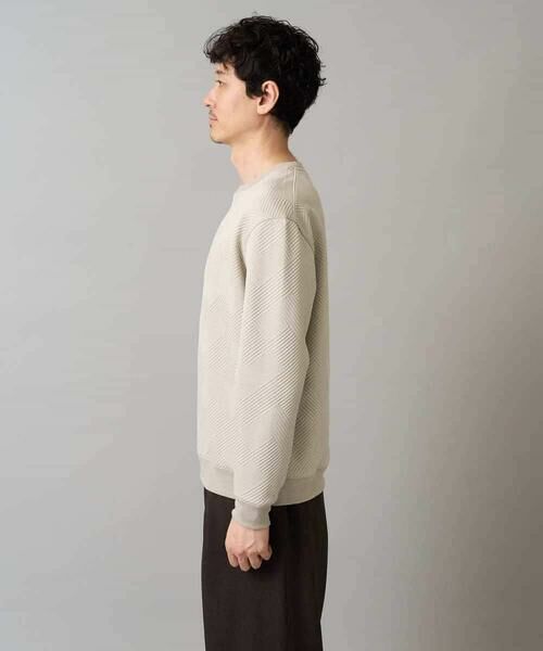 a.v.v / アー・ヴェ・ヴェ スウェット | 幾何ジャカードセミワイドシルエットプルオーバー【毛玉になりにくい/洗濯機で洗える】 | 詳細21