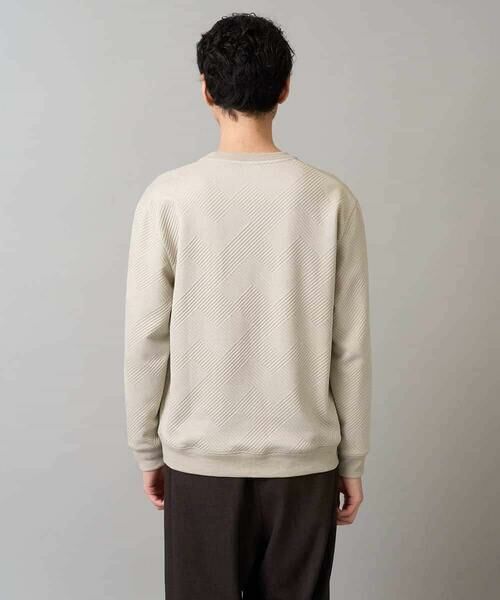 a.v.v / アー・ヴェ・ヴェ スウェット | 幾何ジャカードセミワイドシルエットプルオーバー【毛玉になりにくい/洗濯機で洗える】 | 詳細22