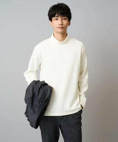 a.v.v / アー・ヴェ・ヴェ カットソー | 【イージーケア/ストレッチ】アゼダブルフェイスハイネックカットソー【洗濯機で洗える】 | 詳細15