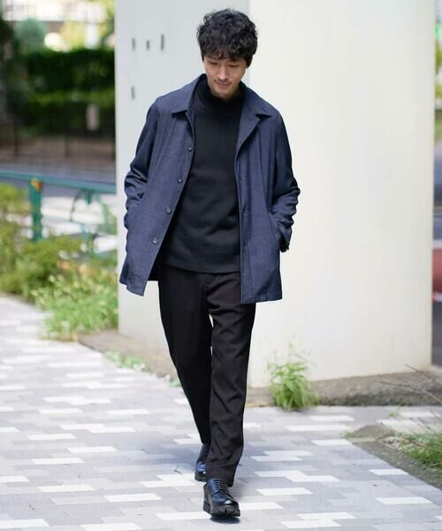 a.v.v / アー・ヴェ・ヴェ カットソー | 【イージーケア/ストレッチ】アゼダブルフェイスハイネックカットソー【洗濯機で洗える】 | 詳細3