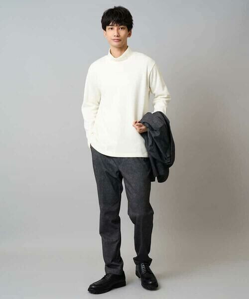 a.v.v / アー・ヴェ・ヴェ カットソー | 【イージーケア/ストレッチ】アゼダブルフェイスハイネックカットソー【洗濯機で洗える】 | 詳細6