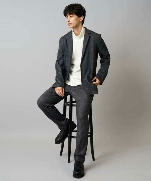 a.v.v / アー・ヴェ・ヴェ カットソー | 【イージーケア/ストレッチ】アゼダブルフェイスハイネックカットソー【洗濯機で洗える】 | 詳細8