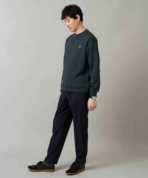 a.v.v / アー・ヴェ・ヴェ スウェット | 【イージーケア/毛玉になりにくい】アゼダブルフェイスワンポイント刺繍プルオーバー | 詳細11