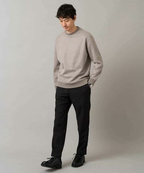 a.v.v / アー・ヴェ・ヴェ スウェット | 【イージーケア/毛玉になりにくい】ツイルエンボスフェイクスエードプルオーバー【洗濯機で洗える】 | 詳細13