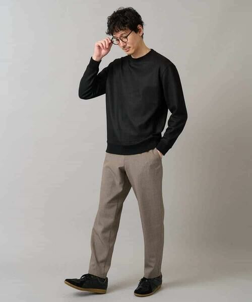 a.v.v / アー・ヴェ・ヴェ スウェット | 【イージーケア/毛玉になりにくい】ツイルエンボスフェイクスエードプルオーバー【洗濯機で洗える】 | 詳細18