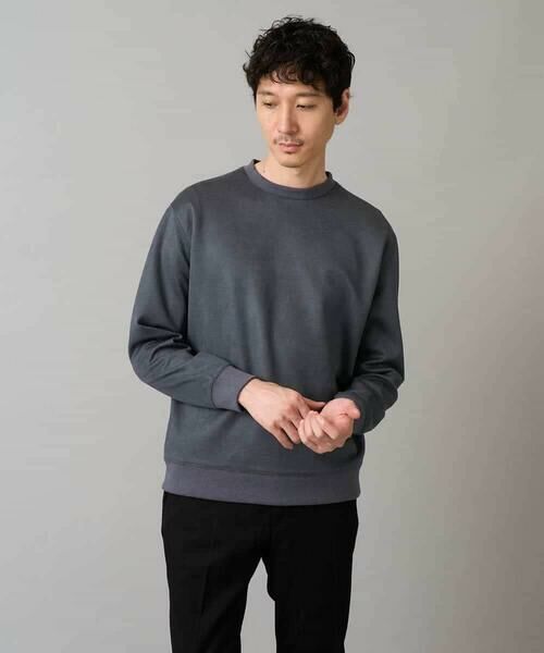 a.v.v / アー・ヴェ・ヴェ スウェット | 【イージーケア/毛玉になりにくい】ツイルエンボスフェイクスエードプルオーバー【洗濯機で洗える】 | 詳細19