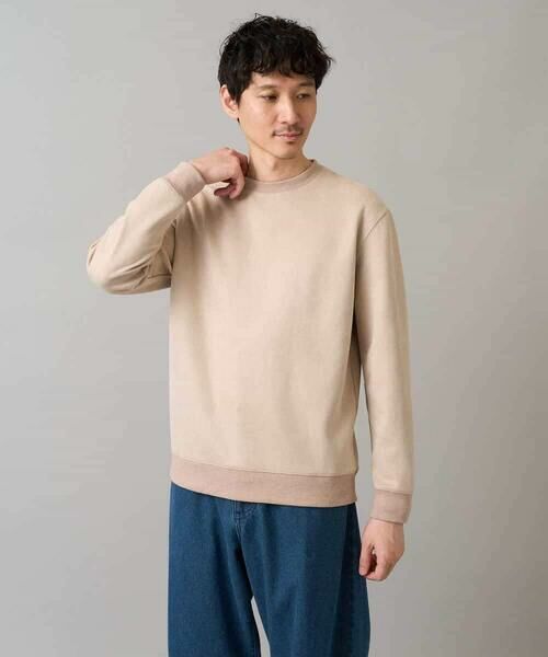 a.v.v / アー・ヴェ・ヴェ スウェット | 【イージーケア/毛玉になりにくい】ツイルエンボスフェイクスエードプルオーバー【洗濯機で洗える】 | 詳細21