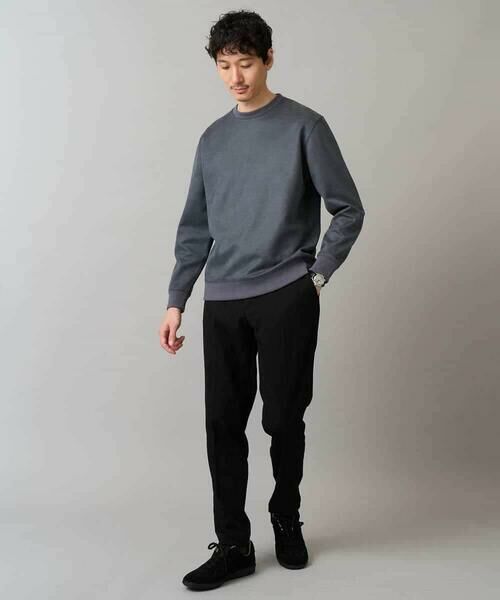 a.v.v / アー・ヴェ・ヴェ スウェット | 【イージーケア/毛玉になりにくい】ツイルエンボスフェイクスエードプルオーバー【洗濯機で洗える】 | 詳細4