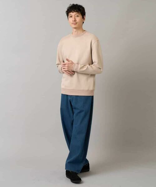 a.v.v / アー・ヴェ・ヴェ スウェット | 【イージーケア/毛玉になりにくい】ツイルエンボスフェイクスエードプルオーバー【洗濯機で洗える】 | 詳細6