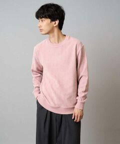 a.v.v / アー・ヴェ・ヴェ スウェット | 【イージーケア/毛玉になりにくい】ヘリンボーン起毛セミワイドシルエットプルオーバー【洗濯機で洗える】