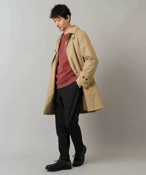 a.v.v / アー・ヴェ・ヴェ スウェット | 【イージーケア/毛玉になりにくい】ヘリンボーン起毛セミワイドシルエットプルオーバー【洗濯機で洗える】 | 詳細13