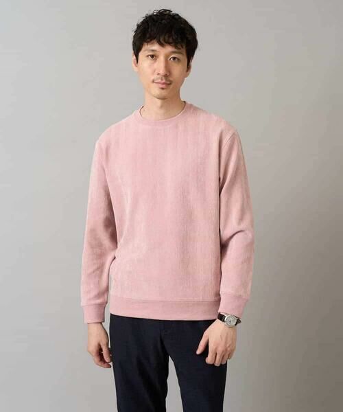 a.v.v / アー・ヴェ・ヴェ スウェット | 【イージーケア/毛玉になりにくい】ヘリンボーン起毛セミワイドシルエットプルオーバー【洗濯機で洗える】 | 詳細24